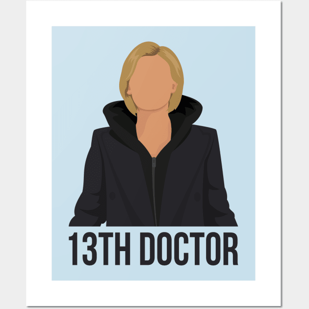 Jodie Whittaker Wall Art by bethmooredesigns10